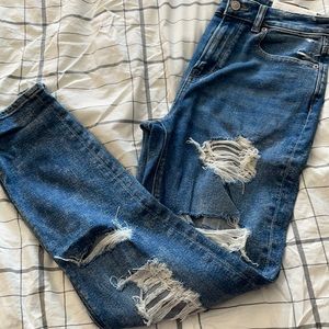 NEW WITH TAGS american eagle Mom jeans size 2